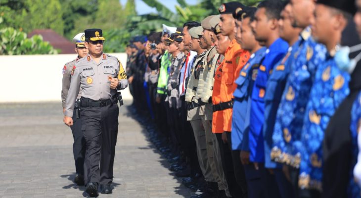 Kapolda Malut Pimpin Apel Operasi Ketupat Kie Raha 2026, Ini 4 Sasaran Pengamanan