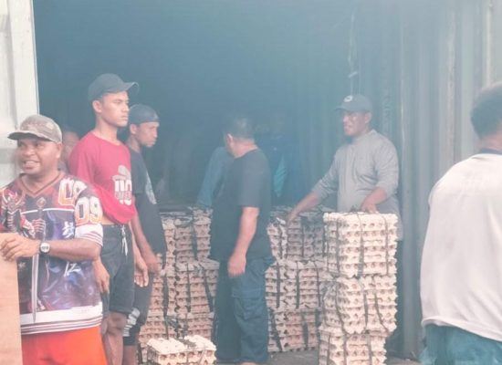 Sherly Minta OPD Awasi Distribusi Stok Pangan Jelang Lebaran, Telur 10 Kontainer Masuk Ternate