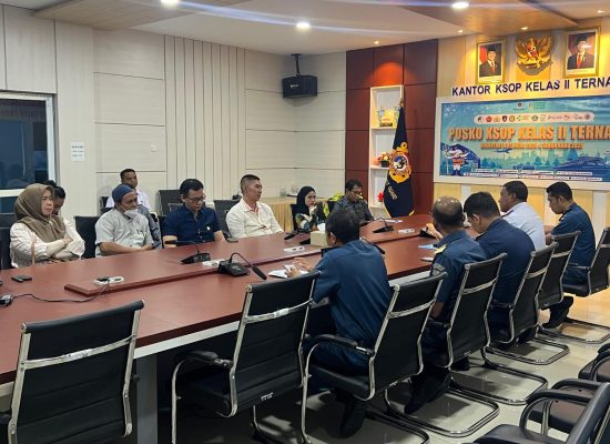 Komisi I DPRD Maluku Utara Kunjungi KSOP Ternate