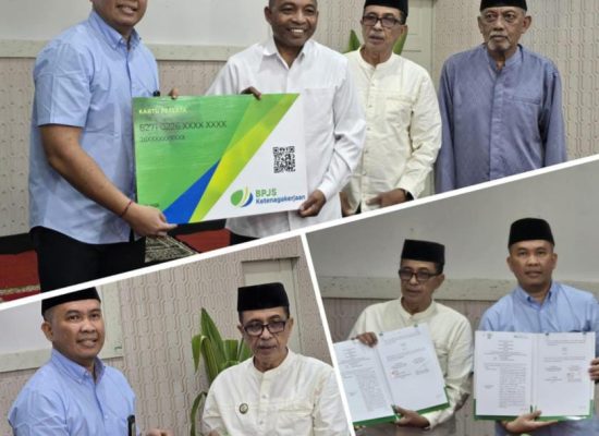 BPJS Ketenagakerjaan dan DMI Maluku Utara Kerja Sama Perluas Perlindungan bagi Pengurus dan Pekerja Masjid