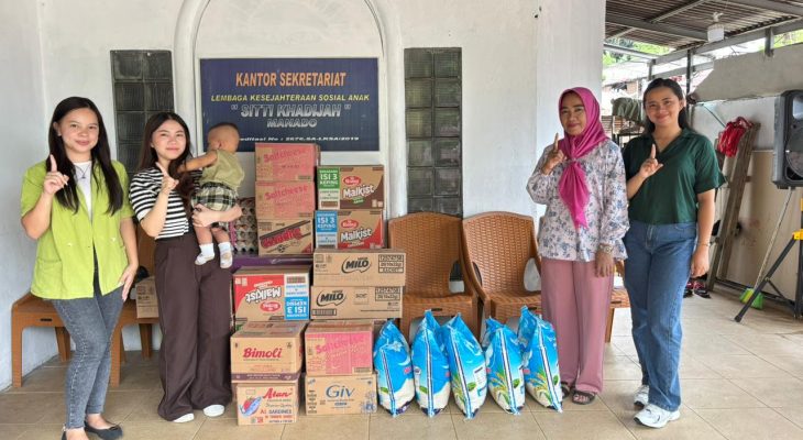 Tebar Kepedulian di Bulan Ramadhan, PT Daya Adicipta Wisesa Salurkan Bantuan ke Panti Asuhan di Manado