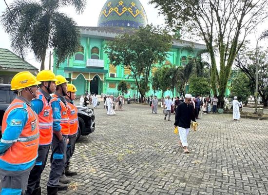 PLN Berhasil Amankan Pasokan Listrik Nasional saat Salat Idulfitri 1447 H