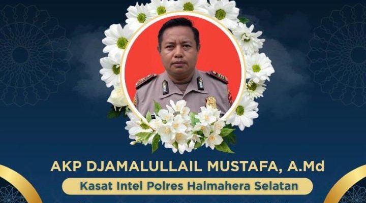Kasat Intelkam Polres Halsel, AKP Djmalullail Meninggal Dunia