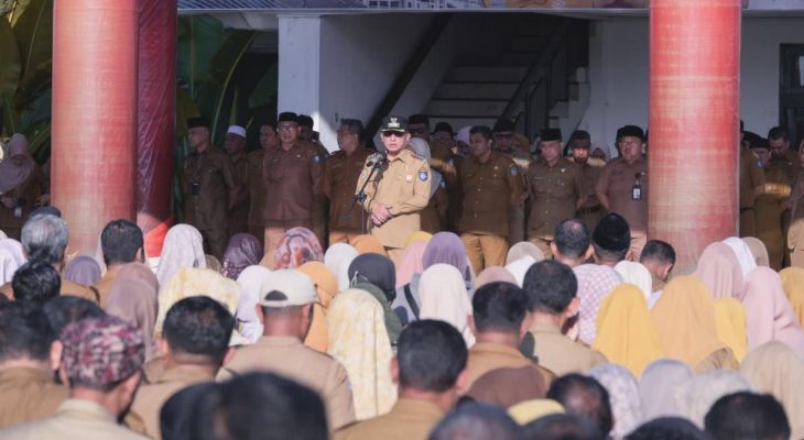 Apel Gabungan: Wali Kota Ternate Ingatkan tentang Pemeriksaan BPK dan LHKPN