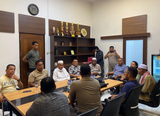 Polda Malut Terjun ke Halmahera Utara Fasilitasi Pertemuan Antar Elemen