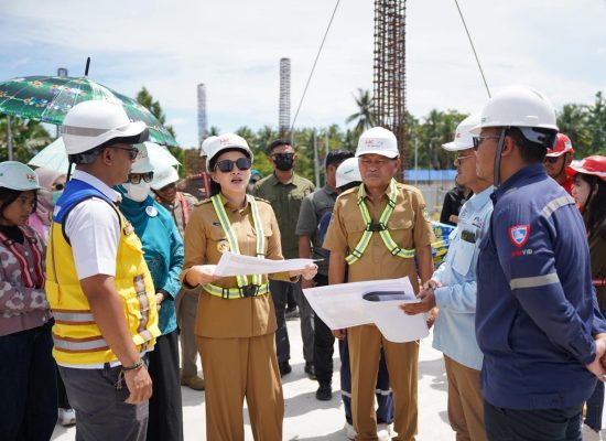 Gubernur Maluku Utara Tinjau Pembangunan Sekolah Rakyat di Halmahera Barat