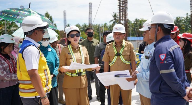 Gubernur Maluku Utara Tinjau Pembangunan Sekolah Rakyat di Halmahera Barat