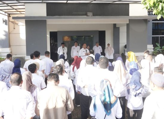 Pimpin Apel di Bappelitbangda, Sekda Ternate Ingatkan Kontrol Program Kegiatan