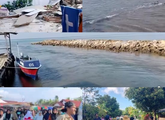 Gempa Bumi M7,6 dan Fenomena Air Surut Bikin Warga di Maluku Utara Panik