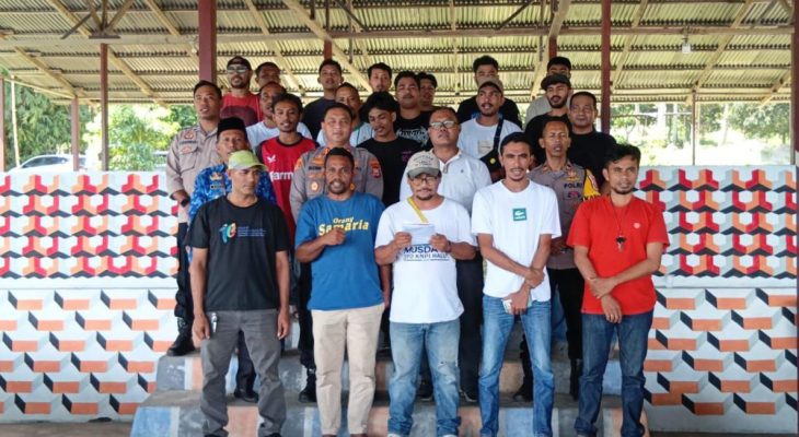 Sempat Bentrok, Pemuda Desa Kira dan Duma Galela Barat Deklarasi Damai