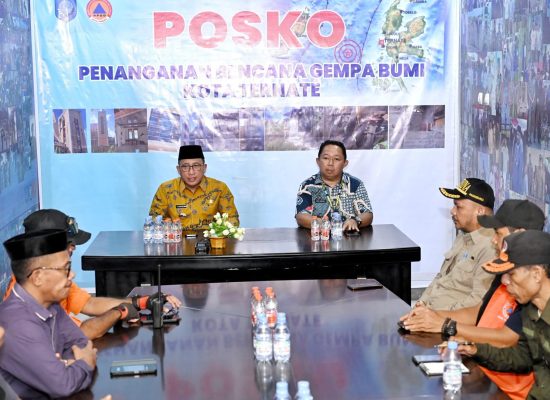 Pemkot Ternate Tetapkan Status Tanggap Darurat usai Gempa M 7,6