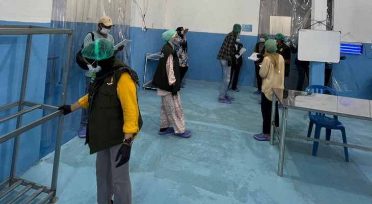 Dinas Kesehatan Taliabu Survei IKL di Dapur MBG