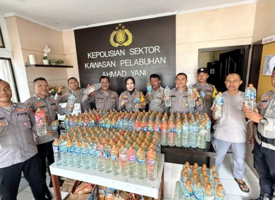 Polsek KP3 Ahmad Yani Ternate Sita Miras di KM Sinabung