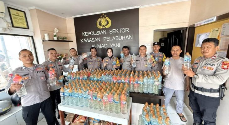 Polsek KP3 Ahmad Yani Ternate Sita Miras di KM Sinabung