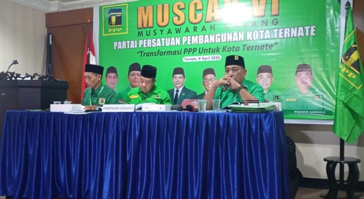 Muzakir Gamgulu dan Muhlis Abas Kantongi Mandat Formatur Pimpin DPC PPP Kota Ternate