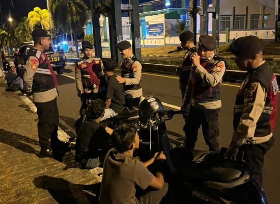 Jaga Kamtibmas, Polres Ternate Intens Patroli Malam