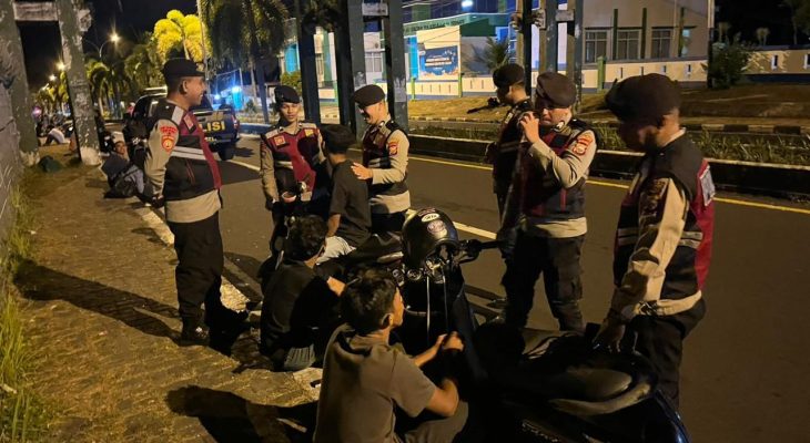 Jaga Kamtibmas, Polres Ternate Intens Patroli Malam