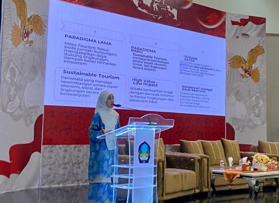 Nazla Dorong Pemda Halsel Kembangkan Wisata Kepulauan Widi Berbasis Ekologi dan Berkelanjutan