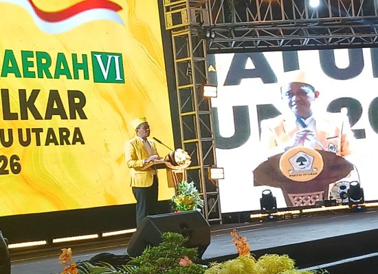 Bahlil di Musda Golkar Maluku Utara: Kursi di DPRD Harus Naik