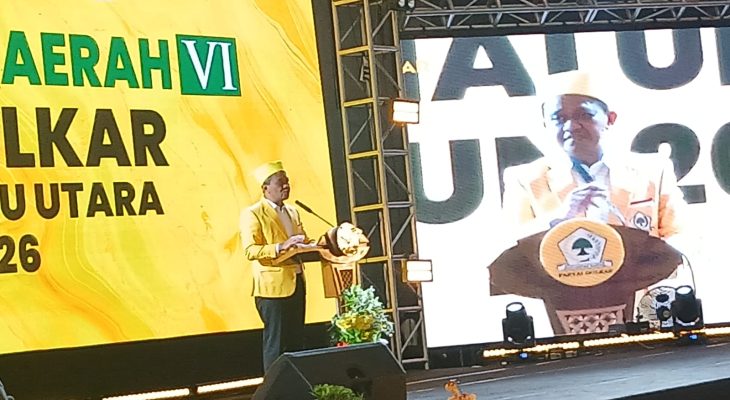 Bahlil di Musda Golkar Maluku Utara: Kursi di DPRD Harus Naik