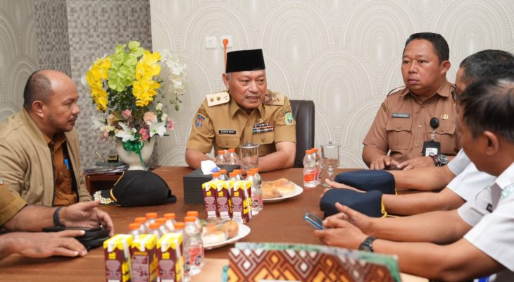 Pemda Rakor Penanganan Pascagempa di Batang Dua, Ternate