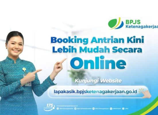 BPJS Ketenagakerjaan Permudah Layanan Klaim Lewat Antrean Online Lapak Asik