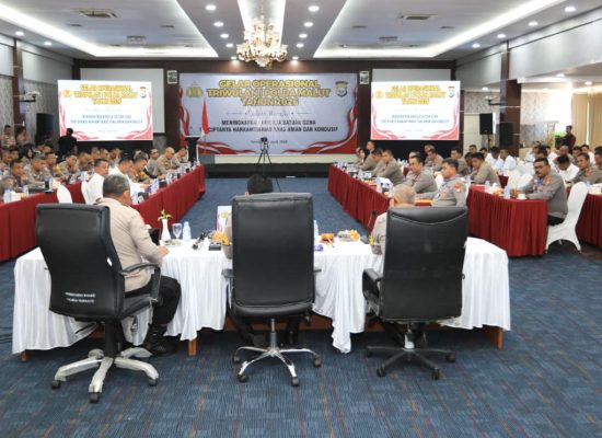 Polres Ternate Peringkat Satu Penyelesaian Kasus Terbanyak Triwulan I Tahun 2026