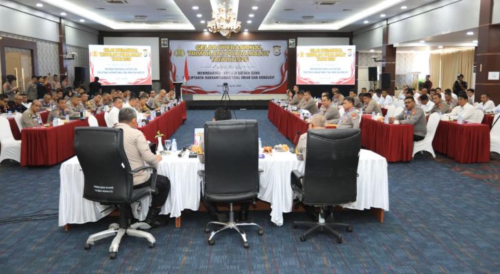 Polres Ternate Peringkat Satu Penyelesaian Kasus Terbanyak Triwulan I Tahun 2026