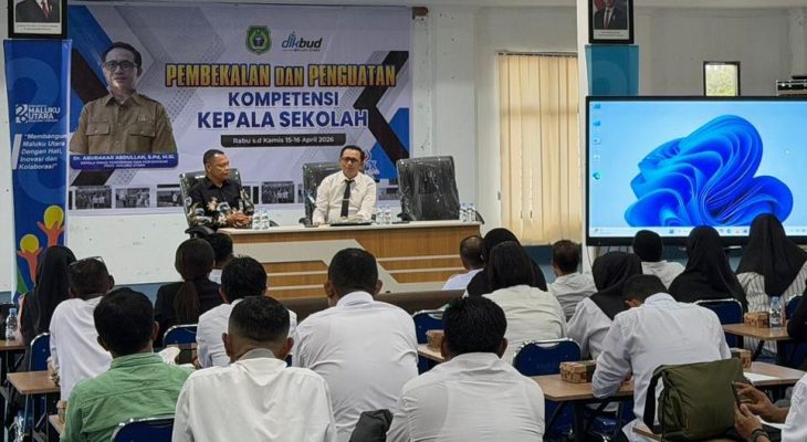 Kadikbud Malut Tekankan Disiplin Data dan Manajemen ke 27 Kepsek