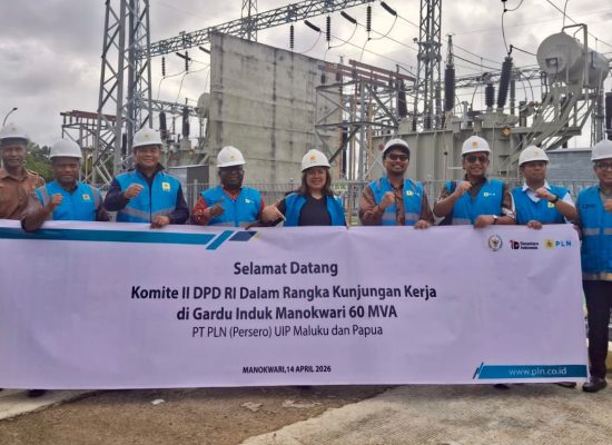 DPD RI Tinjau GI Manokwari 60 MVA, Perkuat Sinergi Pengembangan Infrastruktur Kelistrikan Papua Barat