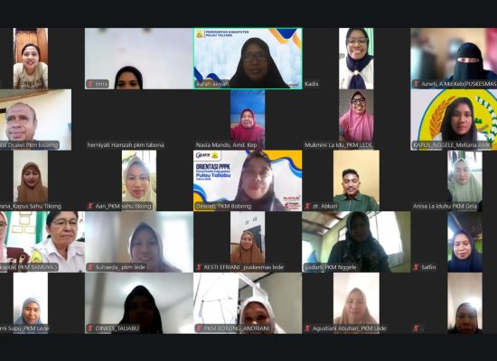 Dinas Kesehatan Taliabu Gelar Evaluasi Kesehatan Ibu Hamil