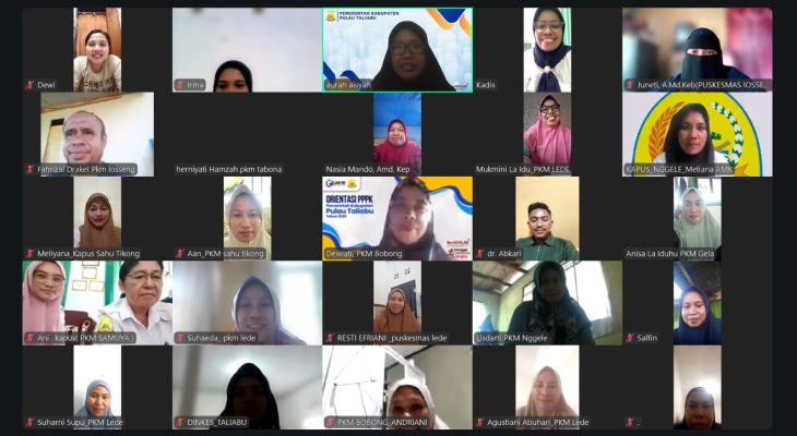 Dinas Kesehatan Taliabu Gelar Evaluasi Kesehatan Ibu Hamil
