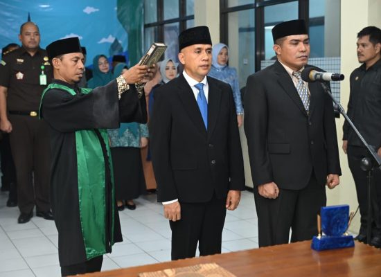 Wali Kota Ternate Lantik Firman Sjah jadi Dirut PAM Ake Gaale, Samin Jabat Dewas