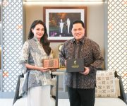 Gubernur Malut Bahas Fasilitas dan Pembinaan Olahraga Bersama Menpora Erick Thohir 