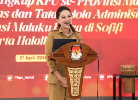 KPU Malut Resmi Berkedudukan di Sofifi, Gubernur Janji Kucurkan Anggaran untuk Fasilitas