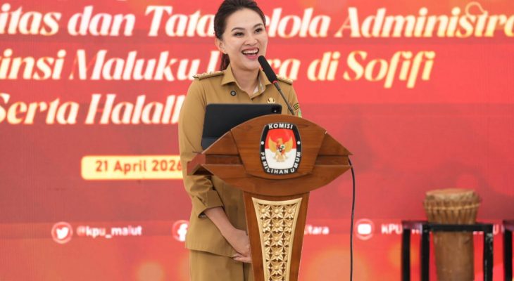 KPU Malut Resmi Berkedudukan di Sofifi, Gubernur Janji Kucurkan Anggaran untuk Fasilitas