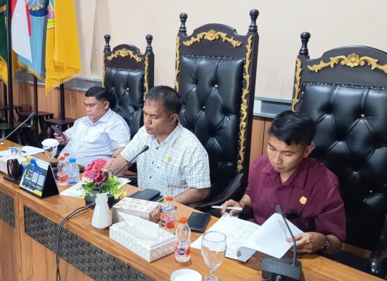 Pimpinan OPD Tidak Paham Renstra, Pansus DPRD Malut Rekom Evaluasi