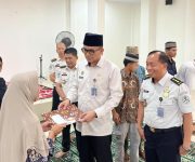 Resmikan Kantor Baru, Kanwil Imigrasi Maluku Utara Santuni Panti Asuhan At-Taqwa