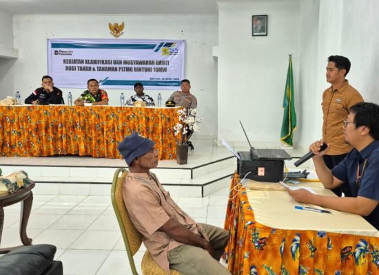 PLN UIP MPA Libatkan Pemilik Lahan dalam Penetapan Ganti Kerugian Proyek PLTMG Bintuni