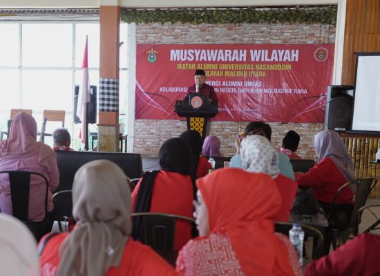 Muswil IKA Unhas Wagub Tegaskan Pentingnya Kolaborasi Bangun Malut