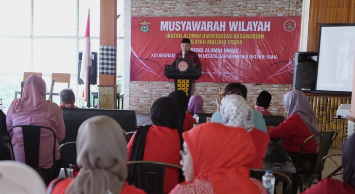Muswil IKA Unhas Wagub Tegaskan Pentingnya Kolaborasi Bangun Malut