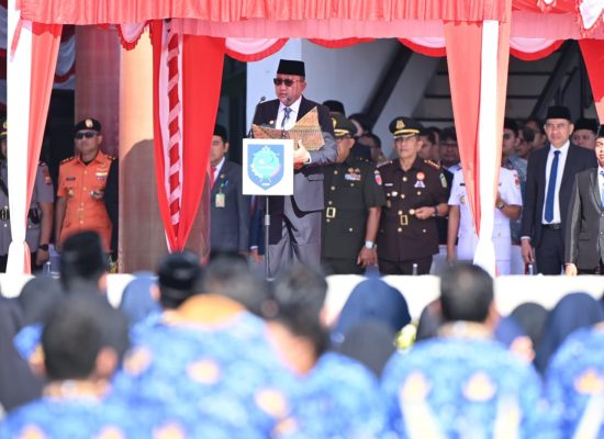 Upacara HUT ke-27 Pemkot Ternate Berlangsung Khidmat