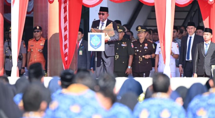 Upacara HUT ke-27 Pemkot Ternate Berlangsung Khidmat