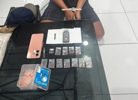 Simpan Sabu 1,06 gram, Pria 35 Tahun di Akehuda Ternate Ditangkap Polisi