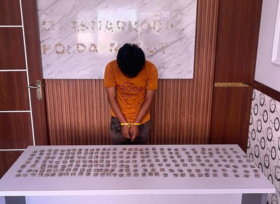 Simpan 217 Sachet Ganja, Remaja 18 Tahun di Ternate Ditangkap Polisi