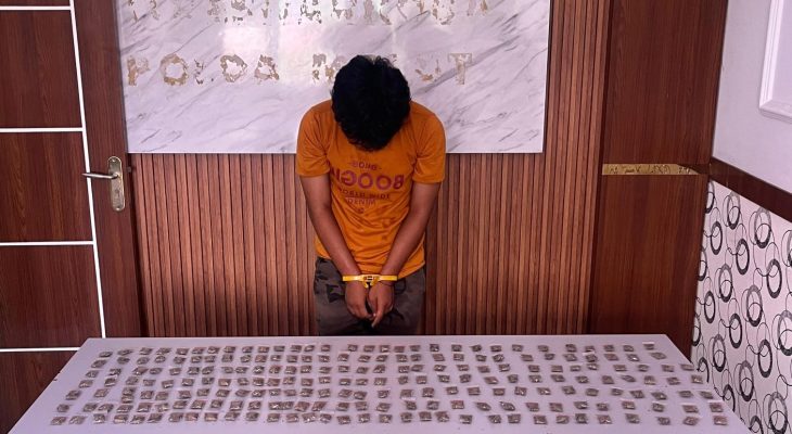 Simpan 217 Sachet Ganja, Remaja 18 Tahun di Ternate Ditangkap Polisi