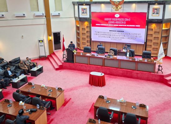 Sampaikan LKPJ 2025, Bupati Haltim Paparkan Kinerja dan Capaian Pembangunan