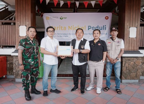 Peduli, Harita Nickel Salurkan Bantuan Logistik untuk Warga Batang Dua