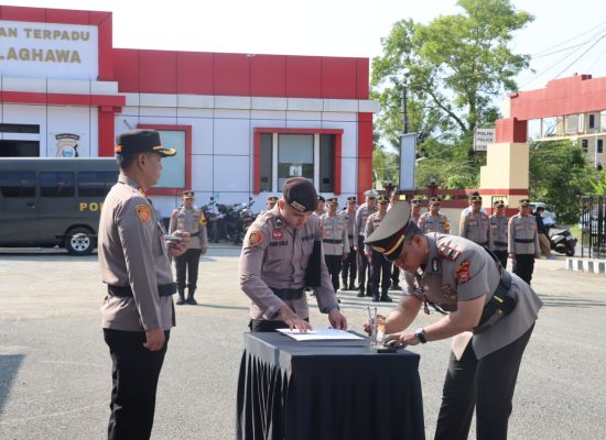 Kapolsek Wasile Selatan Resmi Berganti, Kapolres: Mutasi Hal yang Wajar