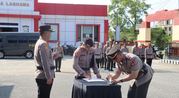 Kapolsek Wasile Selatan Resmi Berganti, Kapolres: Mutasi Hal yang Wajar